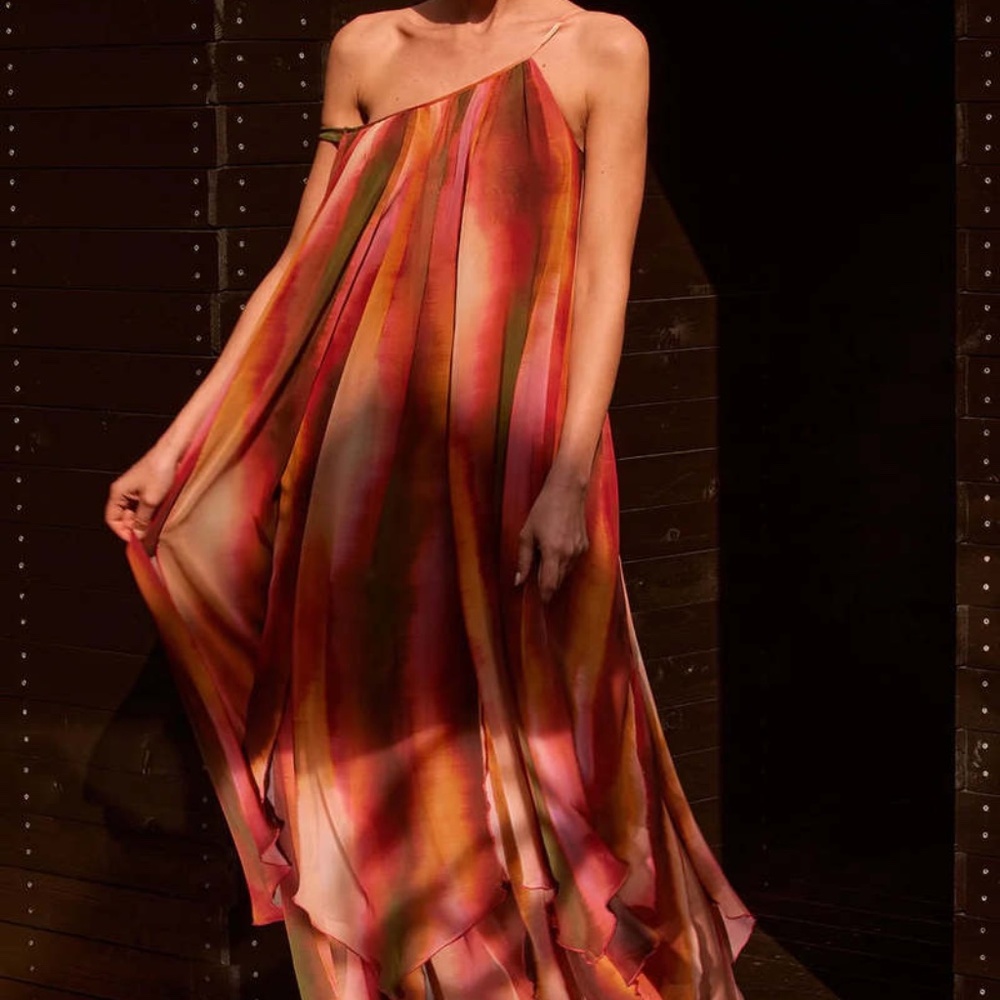 MISA Shanti Ombre Maxi Dress